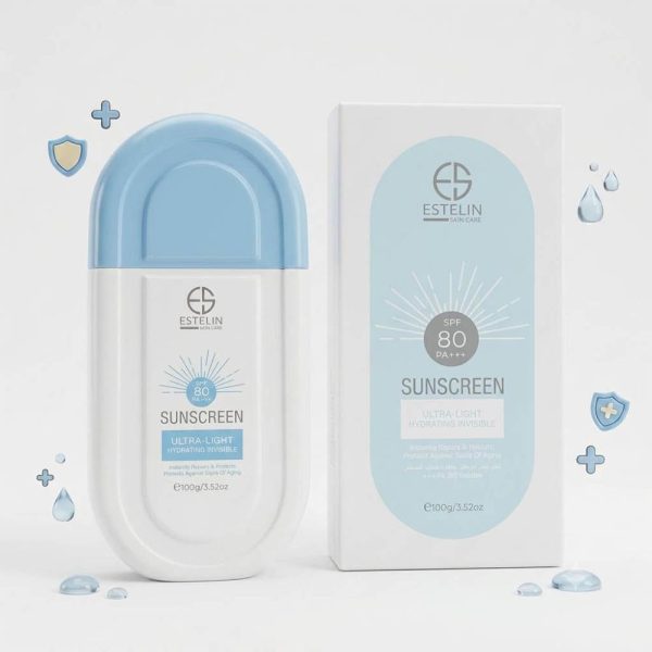 خرید کرم ضد آفتاب بی رنگ استلین SPF 80