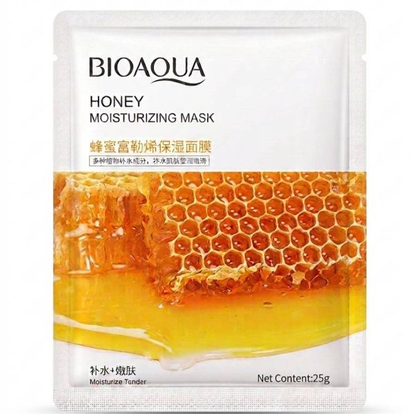 ماسک‌ ورقه‌ای صورت با رایحه عسل برند bioaqua